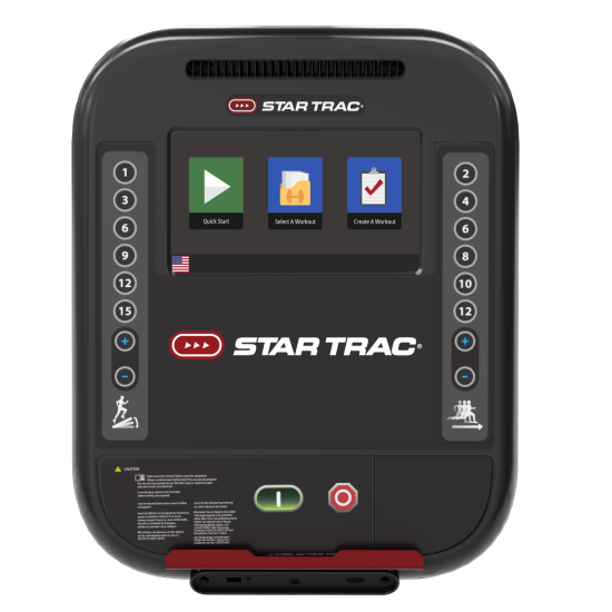 Star Trac 4 Series 4-UB LCD Display Motionscykel