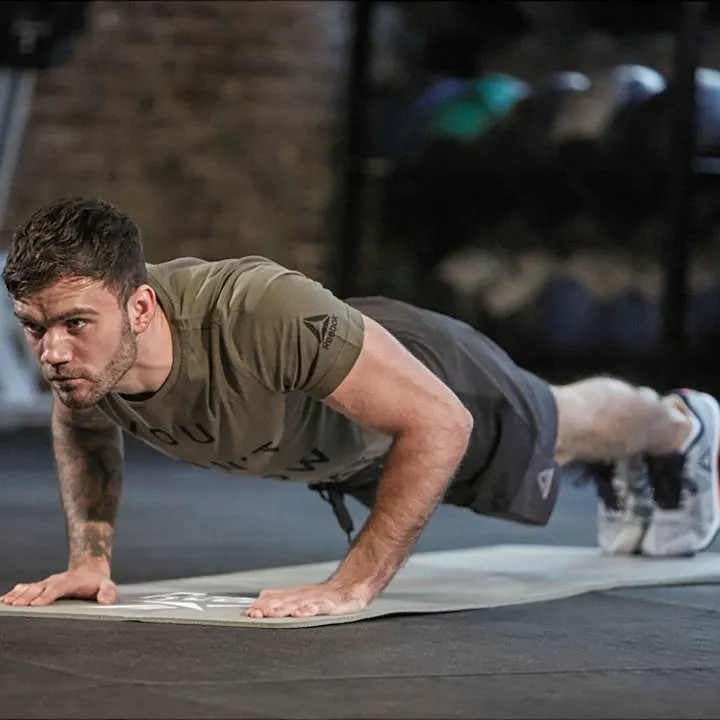 Reebok Training Mat - 7mm - Grey fra Reebok