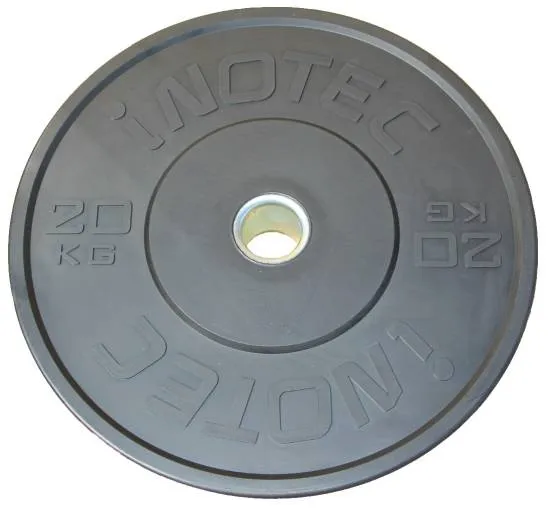 Inotec Bumper Plate 20 kg fra Inotec Inotec Bumper Plate 20 kg fra Inotec
