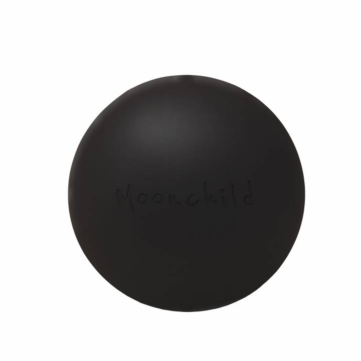 Moonchild Pilates Ball 22 cm i sort til pilates, mobilitet og hjemmetræning
