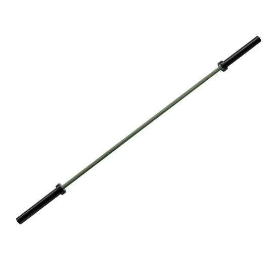 SQ&SN V2 CF Olympisk Competition Vægtstang 20 kg Army/Black Sleeve SQ&SN V2 CF Olympic Competition Vægtstang 20 kg Army/Black Sleeve