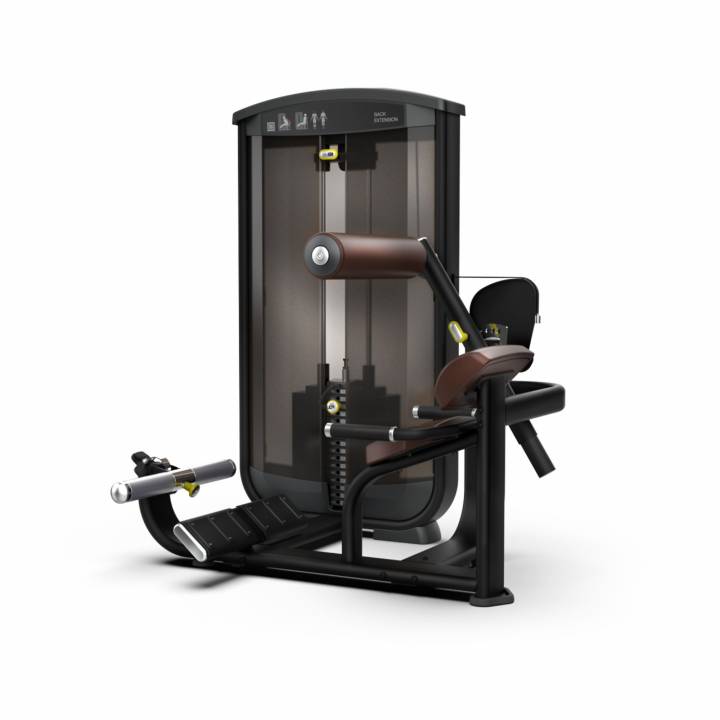 Intenza Ease Line back extension EL-05 styrkemaskine til rygtræning og kommercielle fitnesscentre