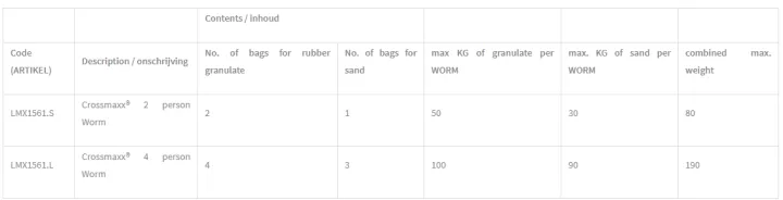 Crossmaxx 2 Person Worm fra Crossmaxx