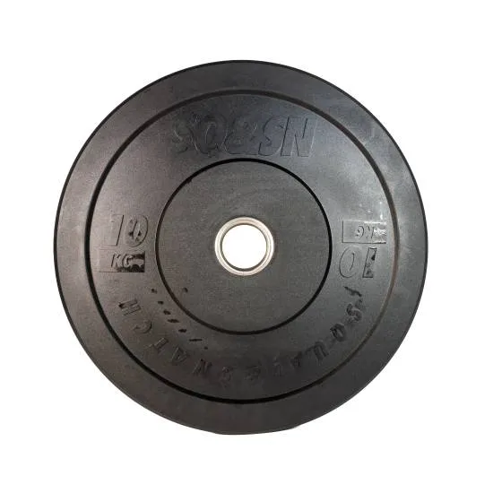 SQ&SN Bumper Plate 10 kg Black fra SQ&SN SQ&SN Bumper Plate 10 kg Black fra SQ&SN