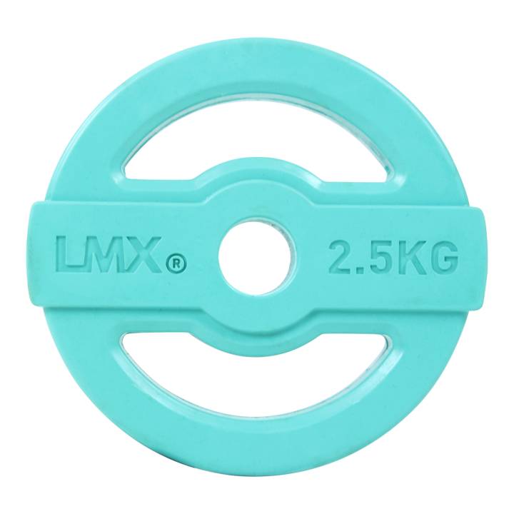 LMX. Studio Bodypump Vægtskive 2,5 kg Blå - Brugt