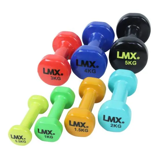 LMX. Vinyl Håndvægtsæt | 0,5-10 kg LMX. Vinyl Håndvægtsæt | 0,5-10 kg