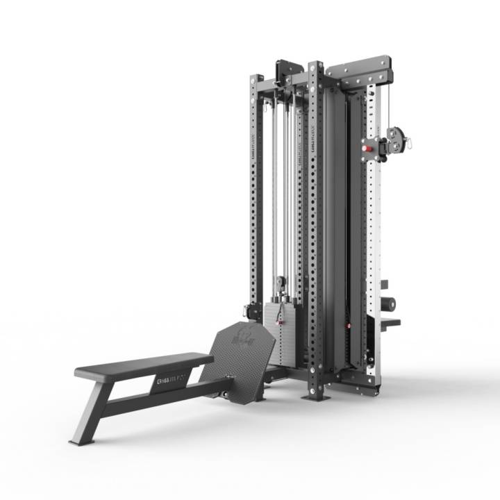 Crossmaxx Cable 4-stack Multi-Station kabeltårn til styrketræning og fitnesscenter