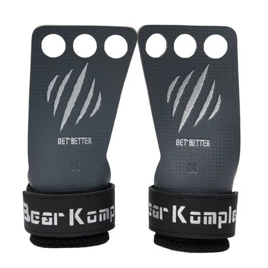 Bear KompleX Carbon Grips - 3 Hole str. L fra Bear KompleX Bear KompleX Carbon Grips - 3 Hole str. L fra Bear KompleX
