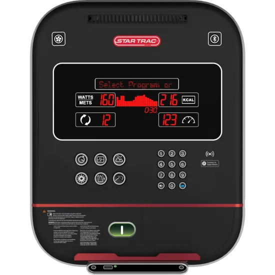 Star Trac 8 Series 8-RDE LCD Display Crosstrainer Black fra Star Trac Star Trac 8 Series 8-RDE LCD Display Crosstrainer Black fra Star Trac