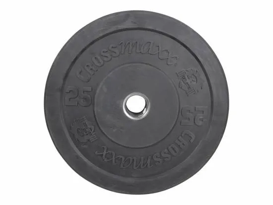 Crossmaxx Bumper Plate 25 kg Sort fra Crossmaxx Crossmaxx Bumper Plate 25 kg Sort fra Crossmaxx