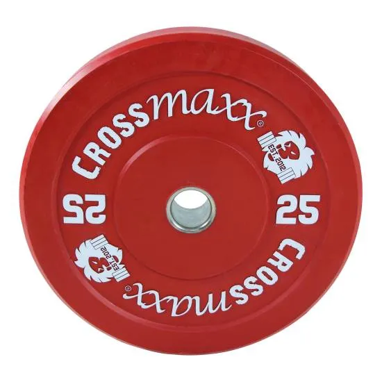 Crossmaxx Bumper Plate 10 kg Grøn fra Crossmaxx Crossmaxx Bumper Plate 10 kg Grøn fra Crossmaxx