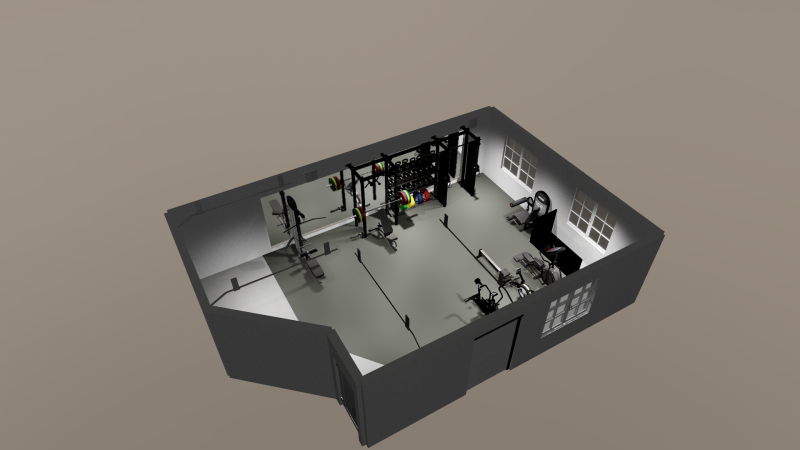 Sådan bygger du dit eget home gym derhjemme